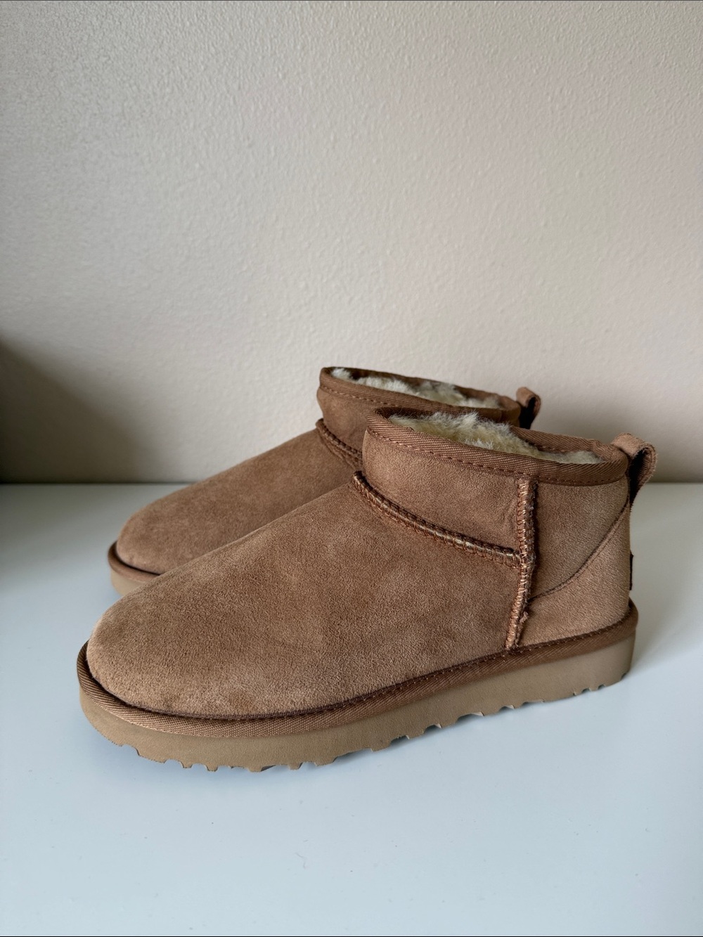 UGG Chestnut Ultra Mini Boots 6